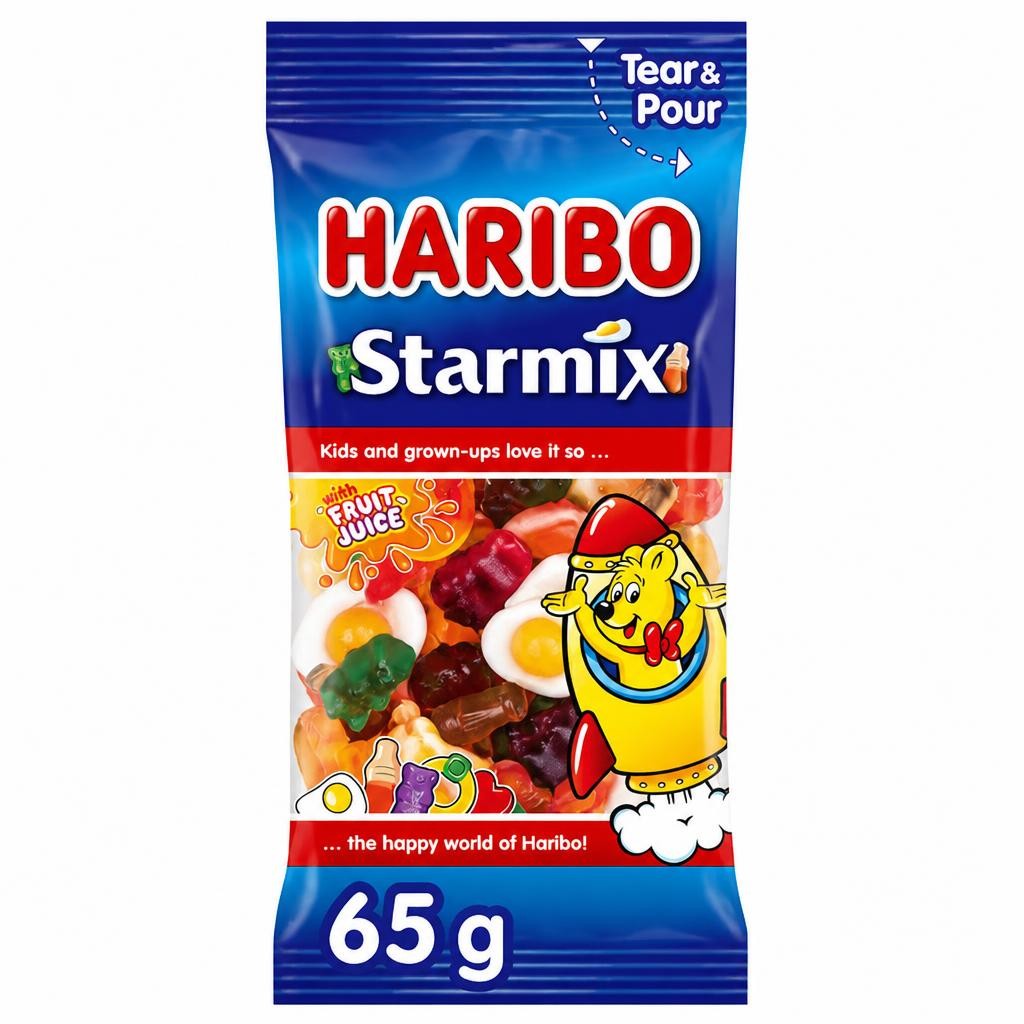 HARIBO Starmix Fruit Flavour Gums 65g