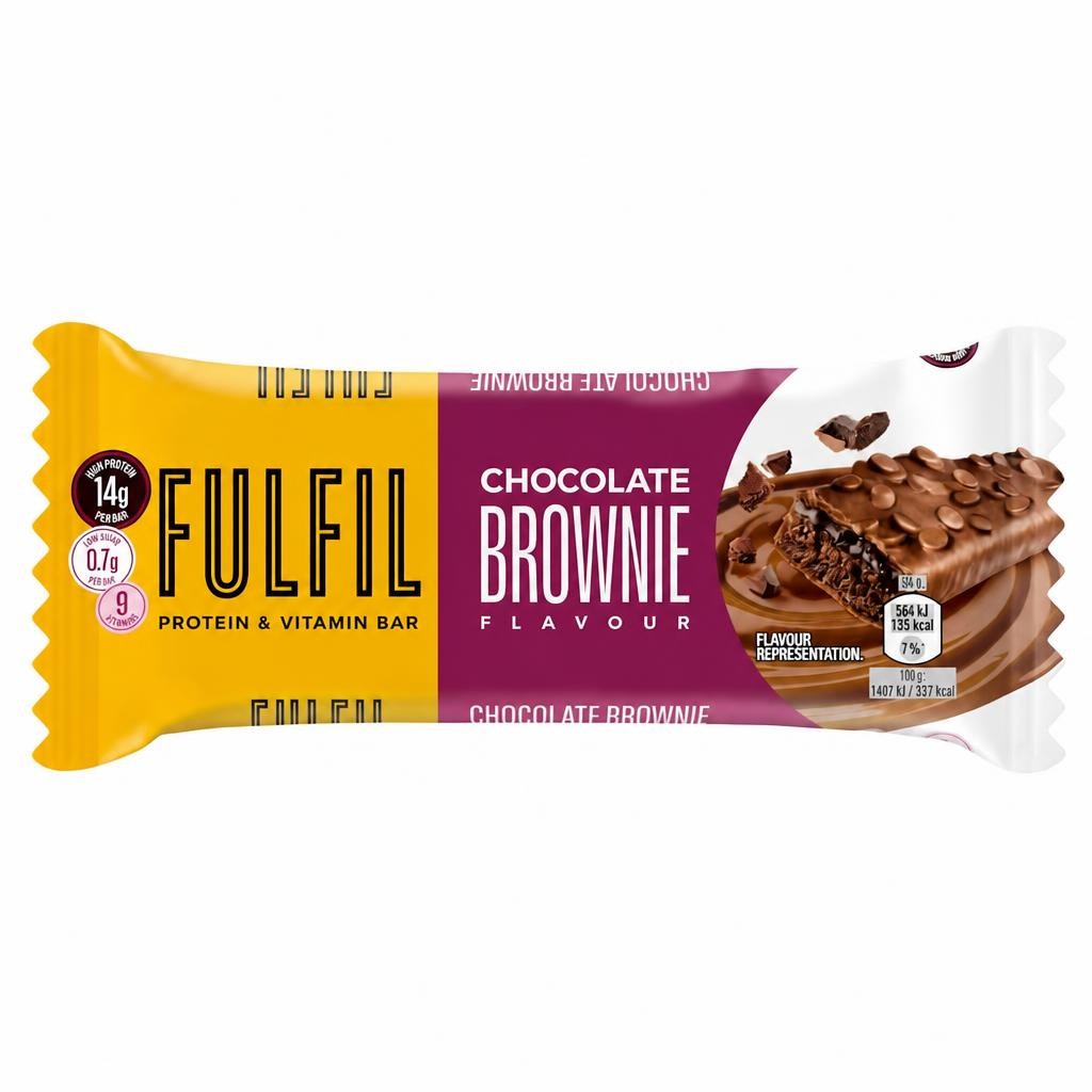 Fulfil Chocolate Brownie Protein & Vitamin Bar 40g