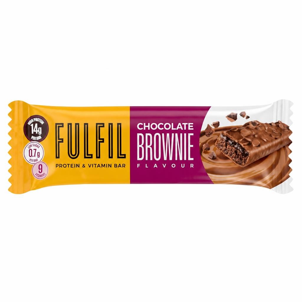Fulfil Chocolate Brownie Protein & Vitamin Bar 40g