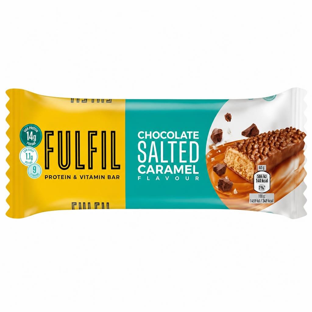 Fulfil Chocolate Salted Caramel Protein & Vitamin Bar 40g