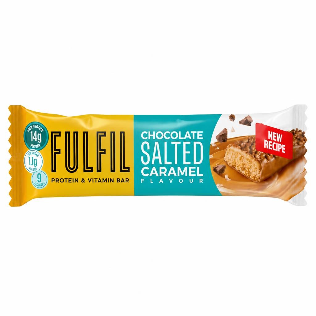 Fulfil Chocolate Salted Caramel Protein & Vitamin Bar 40g