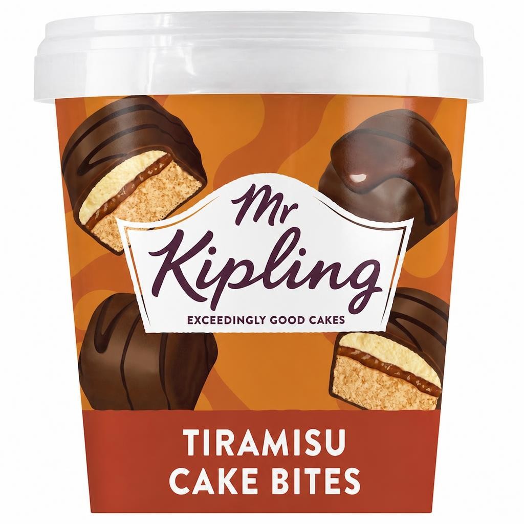 Mr Kipling Tiramisu flavour Mini Cake Bites 205g