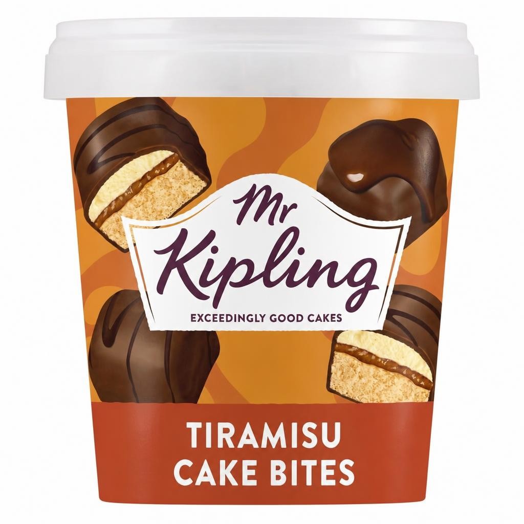 Mr Kipling Tiramisu flavour Mini Cake Bites 205g