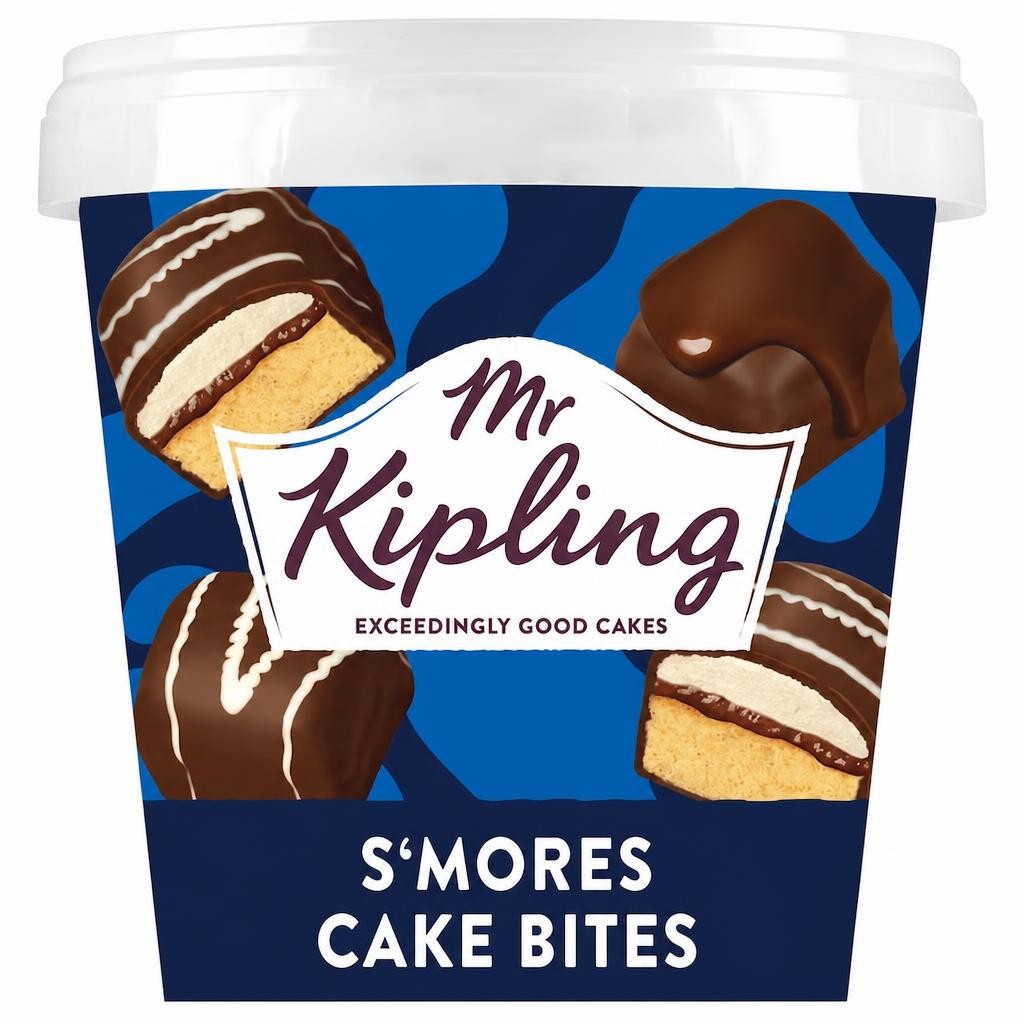 Mr Kipling Marshmallow Smores Mini Cake Bites 205g