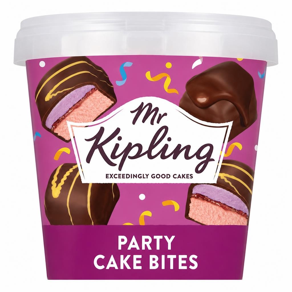 Mr Kipling Vanilla Party Mini Cake Bites 205g