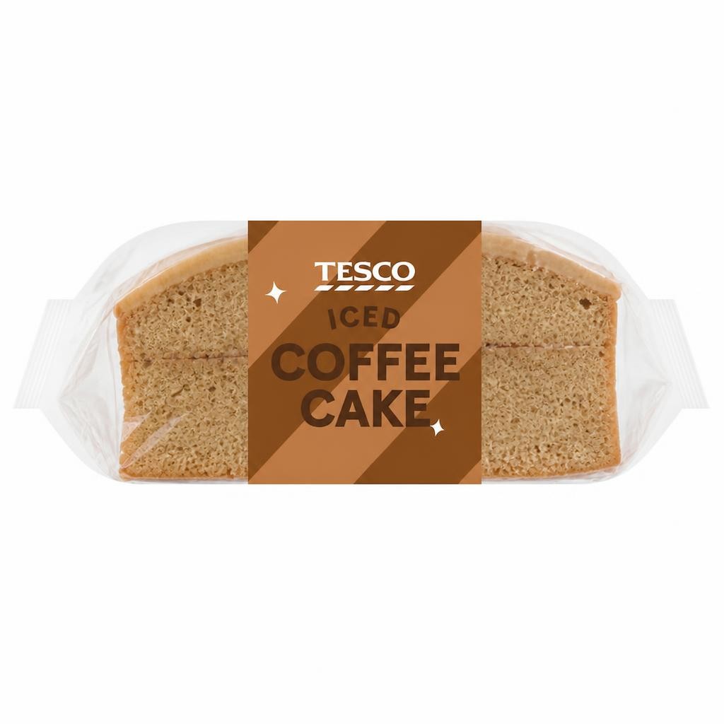Tesco Iced Coffee Madeira Cake