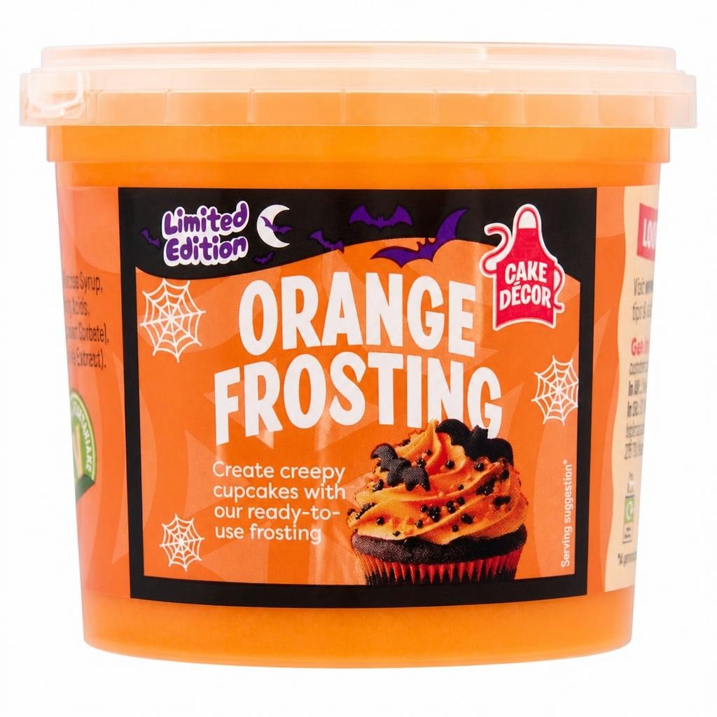 Cake Decor Orange Frosting 300G