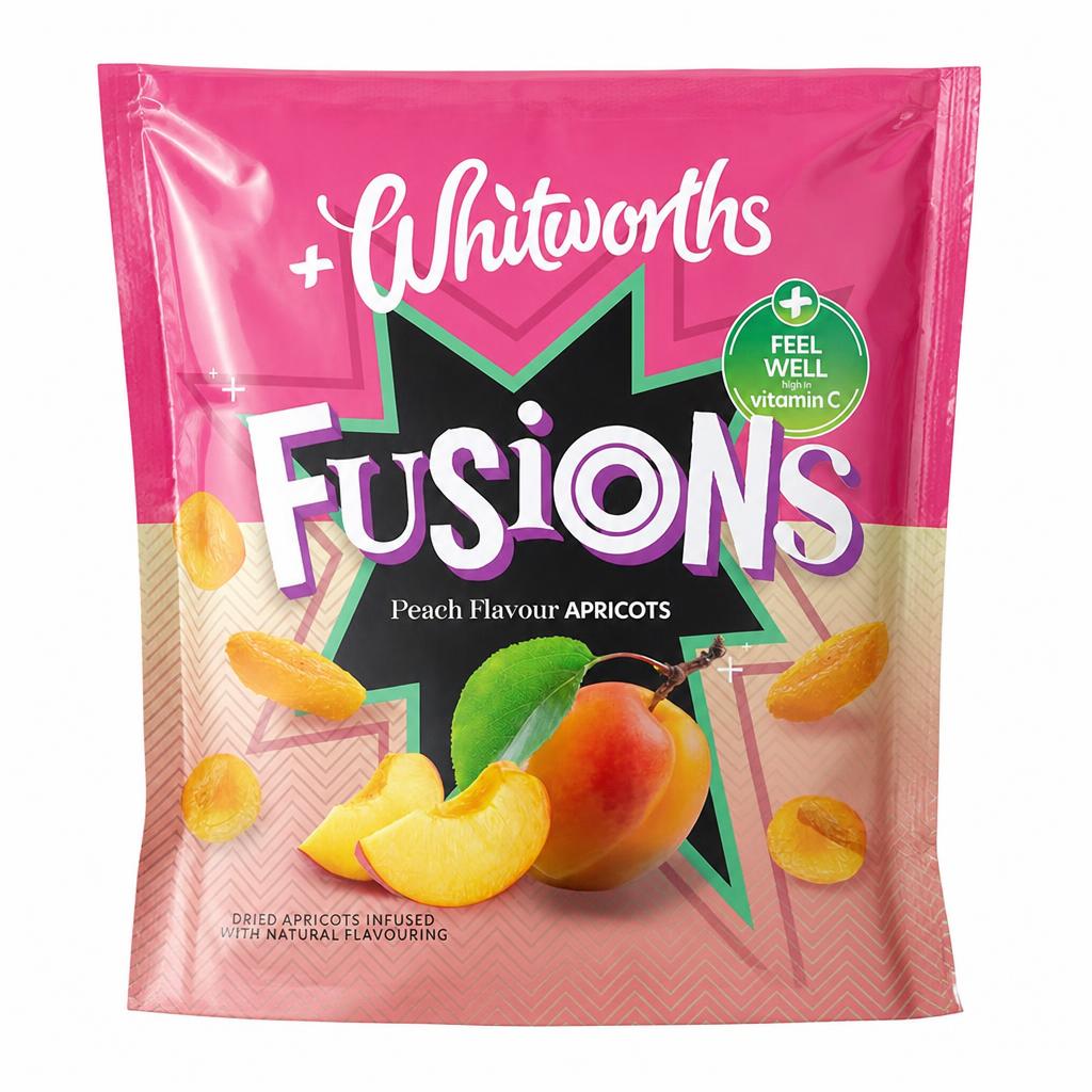 Whitworths Fusions Peach Apricot 80g