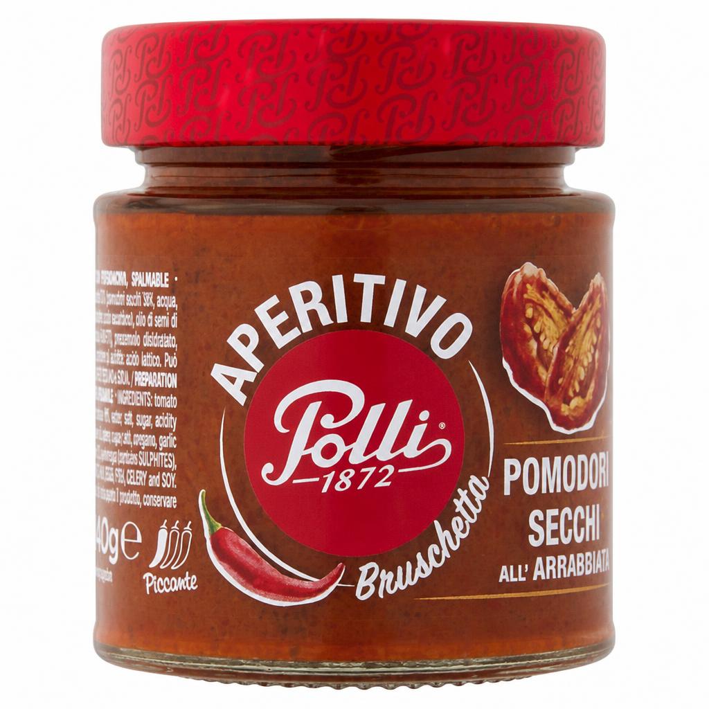 Polli Sundried Tomato Bruschetta 140g