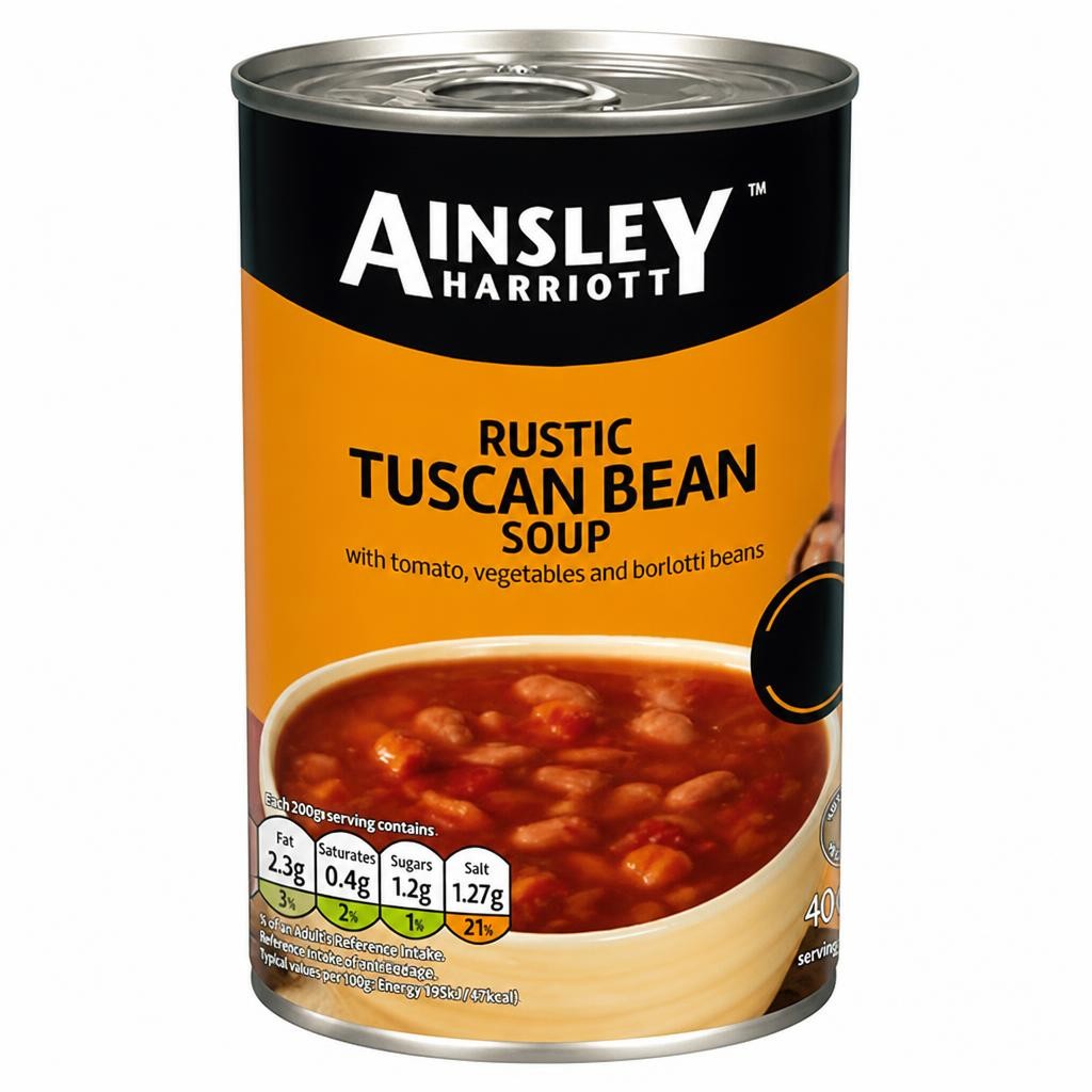 Ainsley Harriott 400g Rustic Tuscan Bean Soup