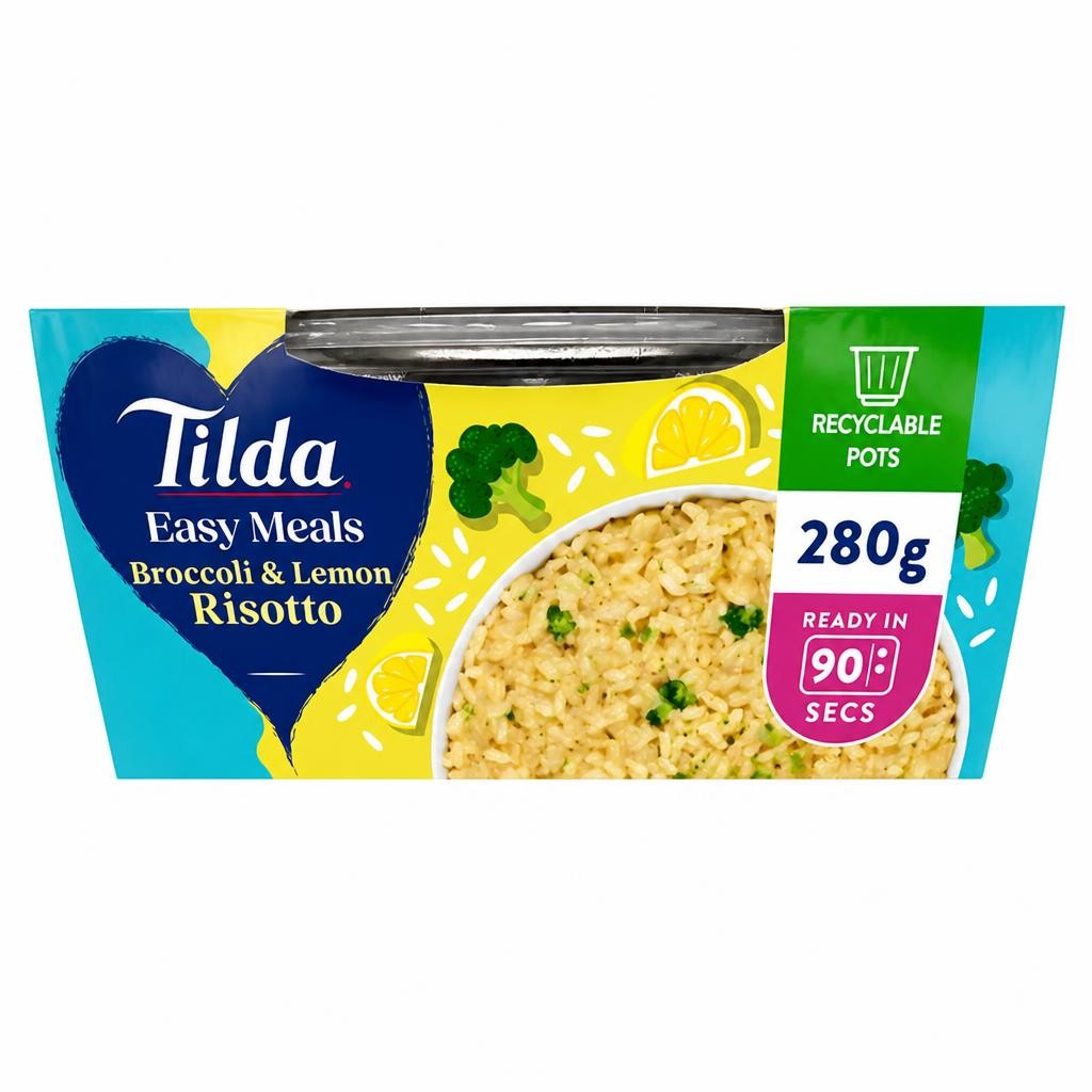 Tilda Easy Meals 280g Broccoli & Lemon Risotto