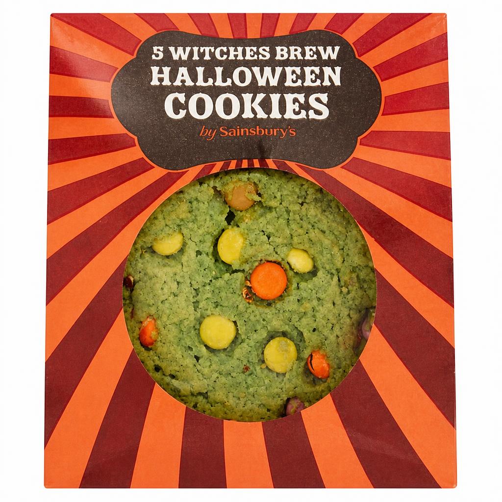 Sainsbury's 5 x Witches Brew Halloween Cookies