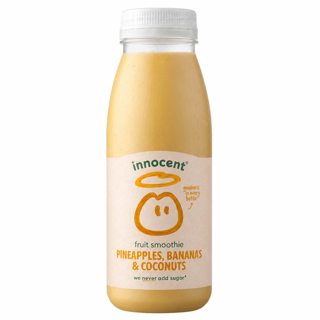 Innocent 250ml Pineapples, Bananas & Coconuts Smoothie