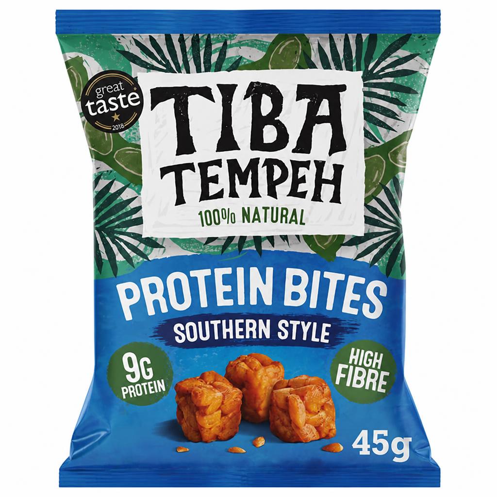 Tiba Tempeh 45g Southern Style Protein Bites