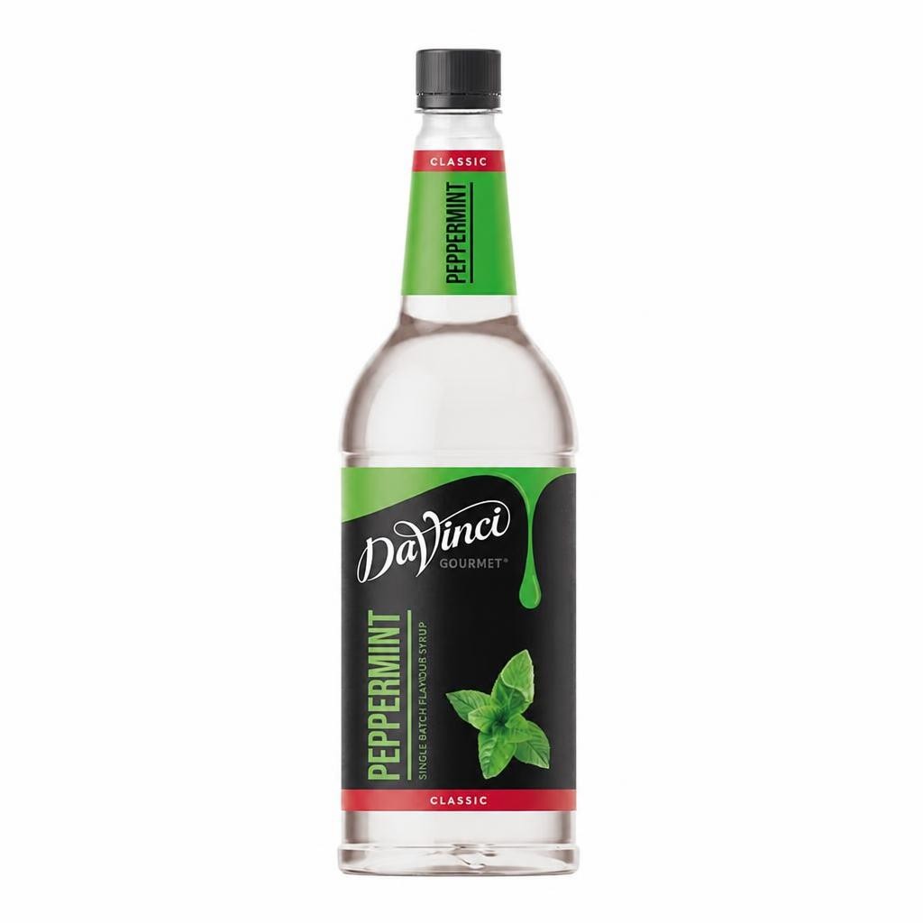 DaVinci Gourmet Peppermint 1L Syrup for Coffee, Cocktails , Desserts, Beverages - (Pack of 1)