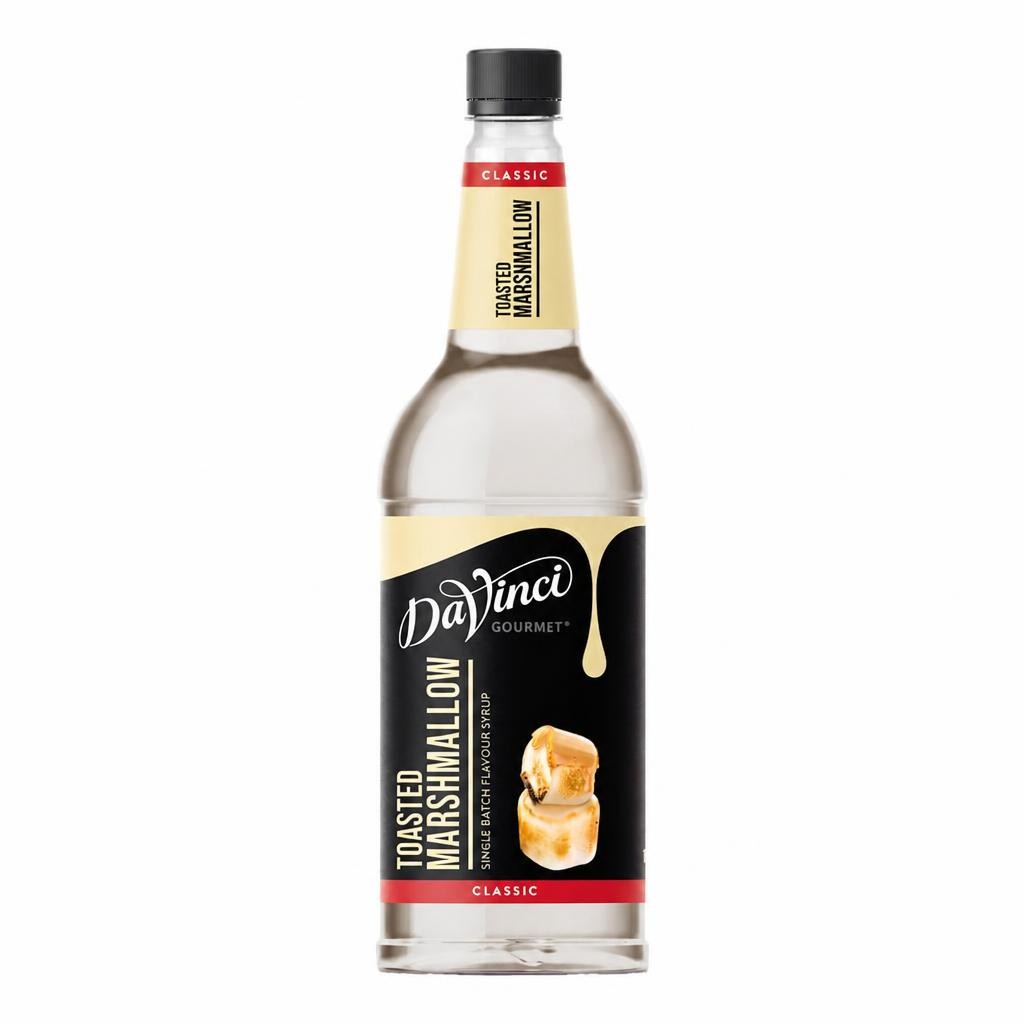DaVinci Gourmet Toasted Marshmallow 1L Syrup for Coffee, Cocktails , Desserts, Beverages - (Pack of 1)
