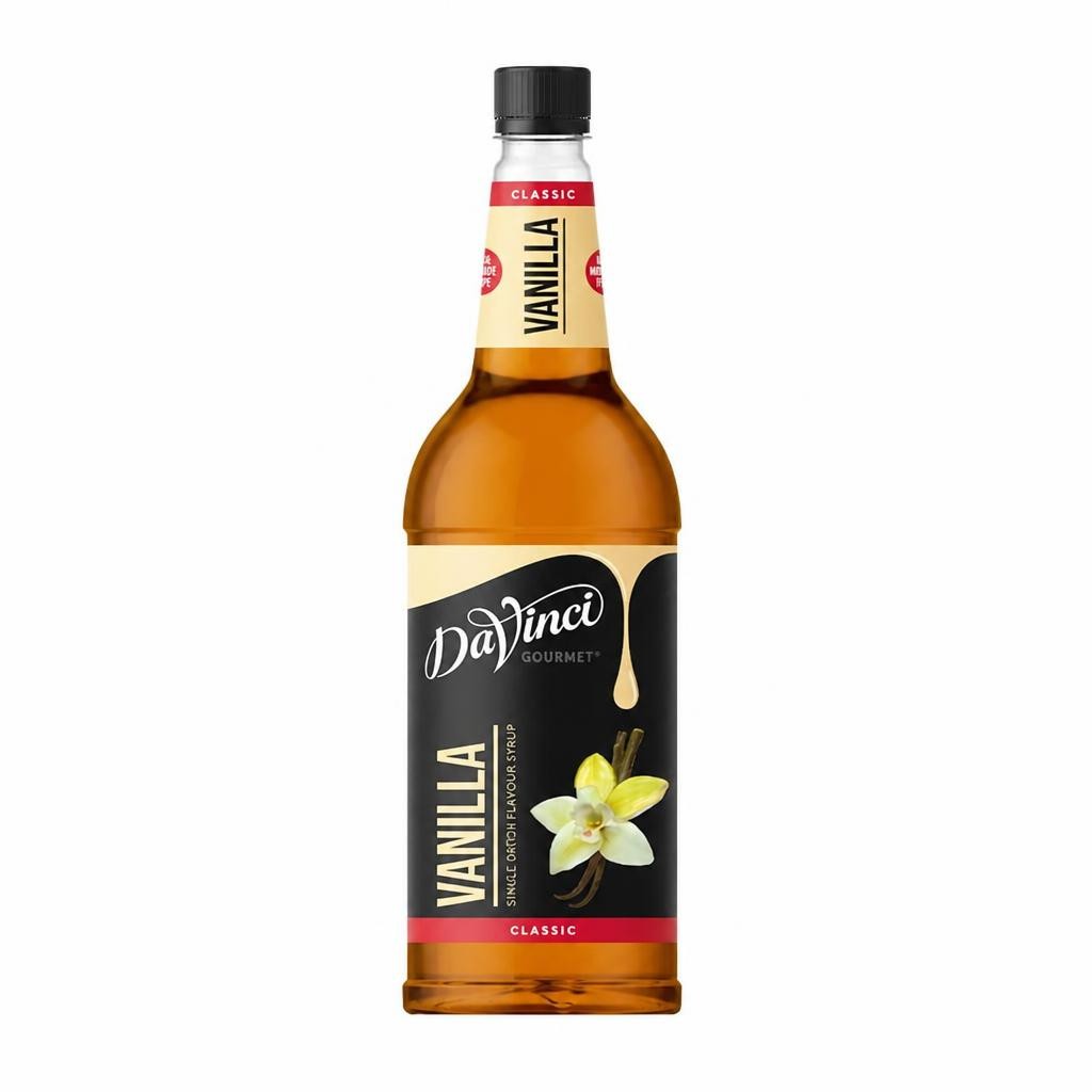 DaVinci Gourmet Vanilla 1L Syrup for Coffee, Cocktails , Desserts, Beverages - (Pack of 1)