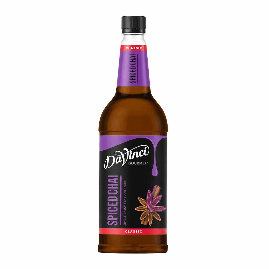 DaVinci Gourmet Spiced Chai 1L Syrup for Coffee, Cocktails , Desserts, Beverages - (Pack of 1)