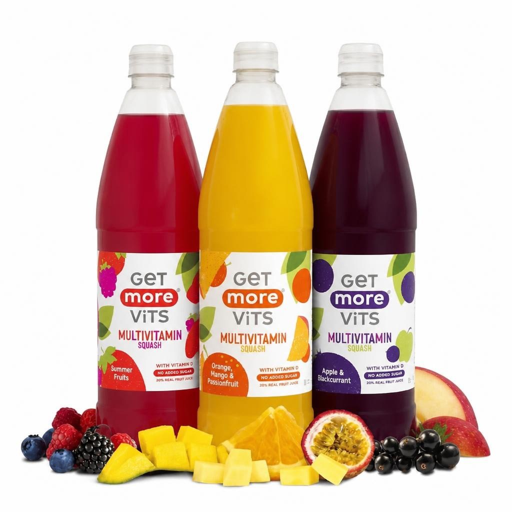 Get More Vits Kids Multivitamin Squash Bundle 6x1L