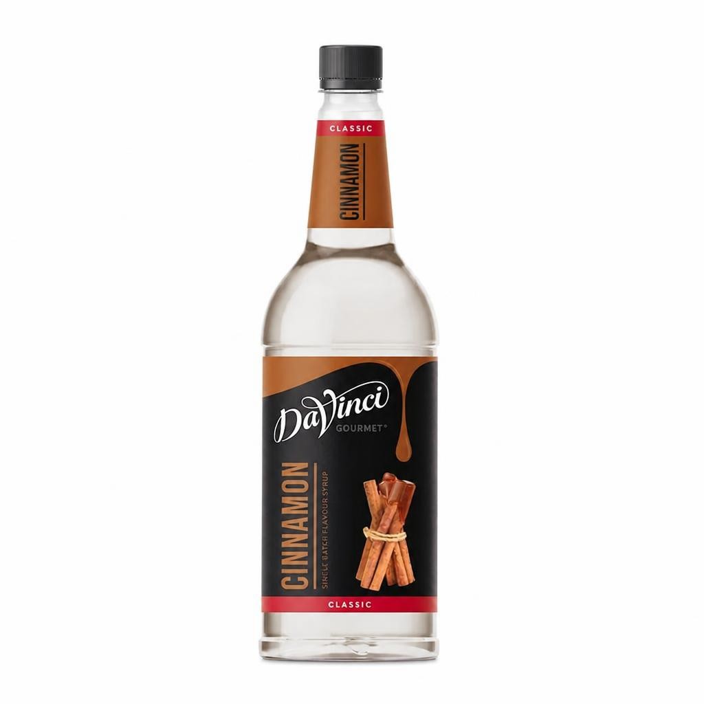DaVinci Gourmet Cinnamon 1L Syrup for Coffee, Cocktails , Desserts, Beverages - (Pack of 1)