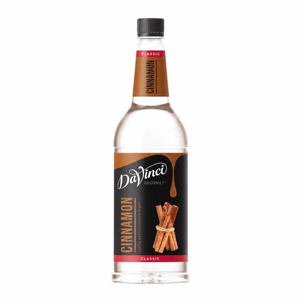 DaVinci Gourmet Cinnamon 1L Syrup for Coffee, Cocktails , Desserts, Beverages - (Pack of 1)