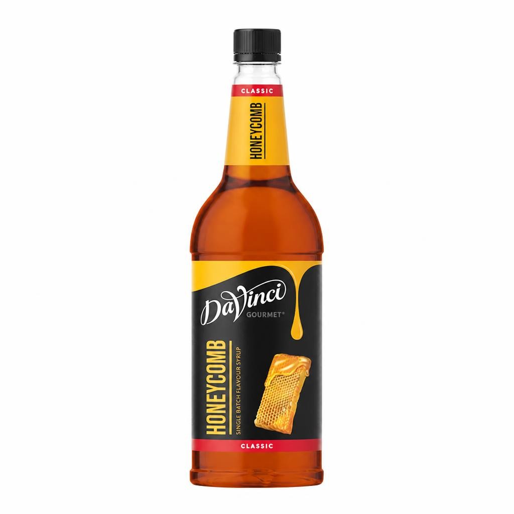 DaVinci Gourmet Honeycomb 1L Syrup for Coffee, Cocktails , Desserts, Beverages - (Pack of 1)