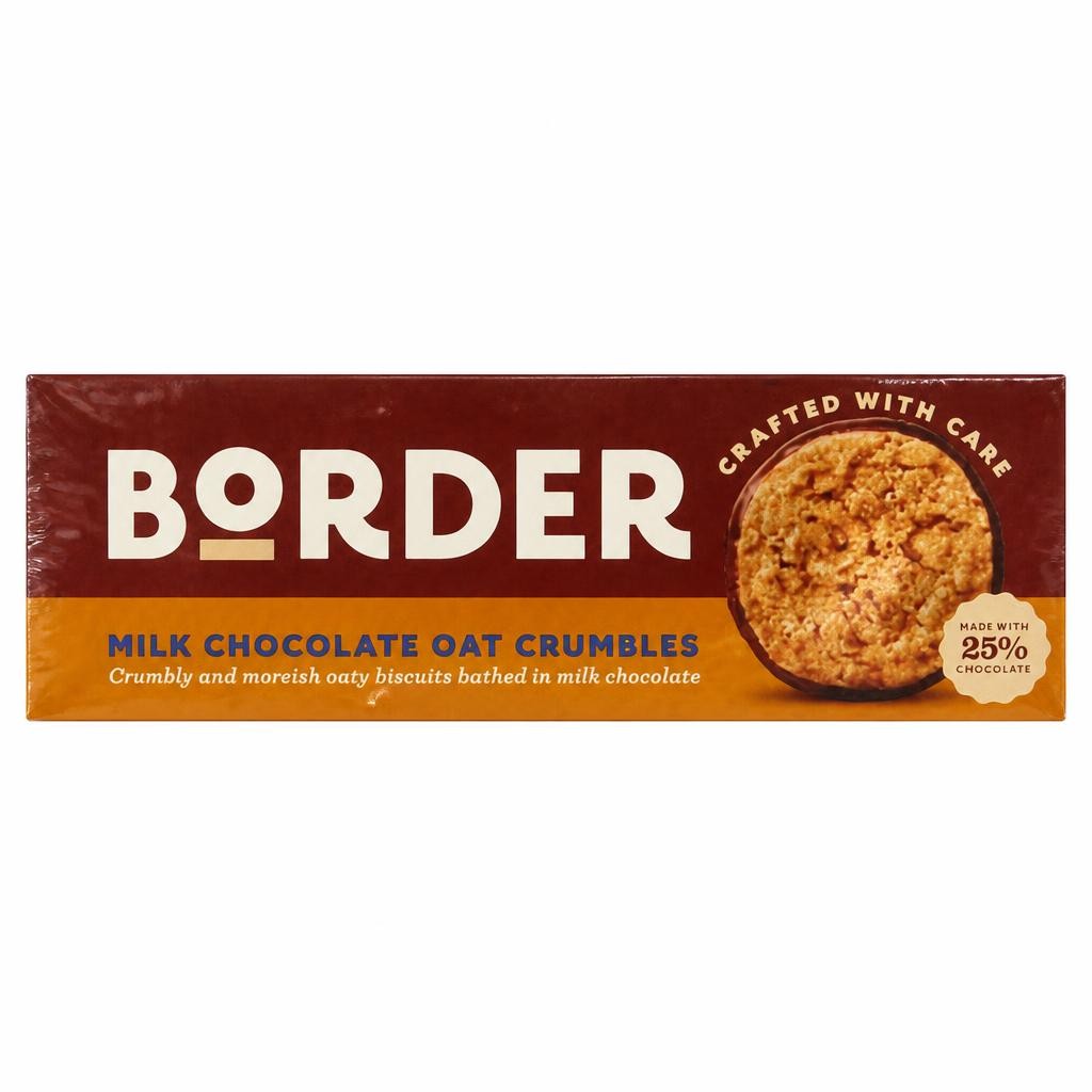 Border Milk Chocolate Oat Crumbles 150g