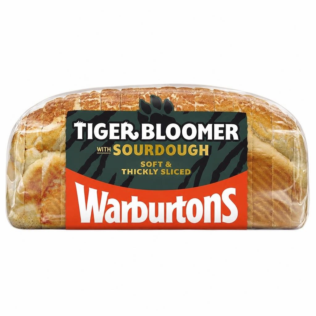 Warburtons Tiger Bloomer with Sourdough 600g