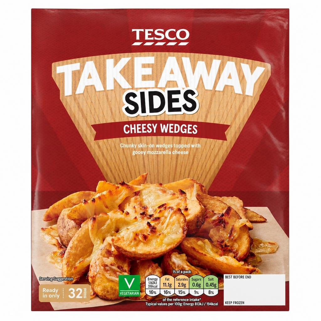 Tesco Takeaway, Cheese loaded Wedges 400g