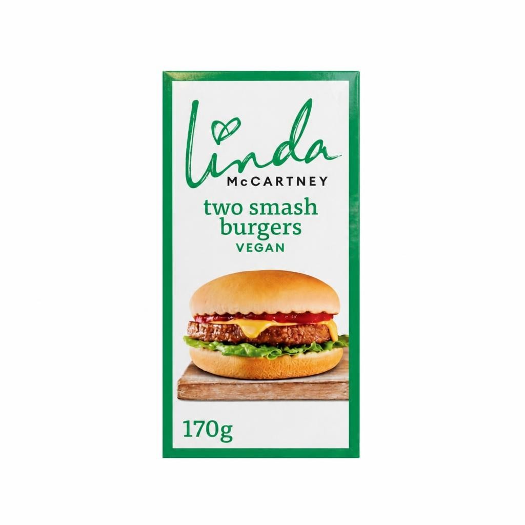 Linda McCartney 2 Smash Burgers Vegan 170g