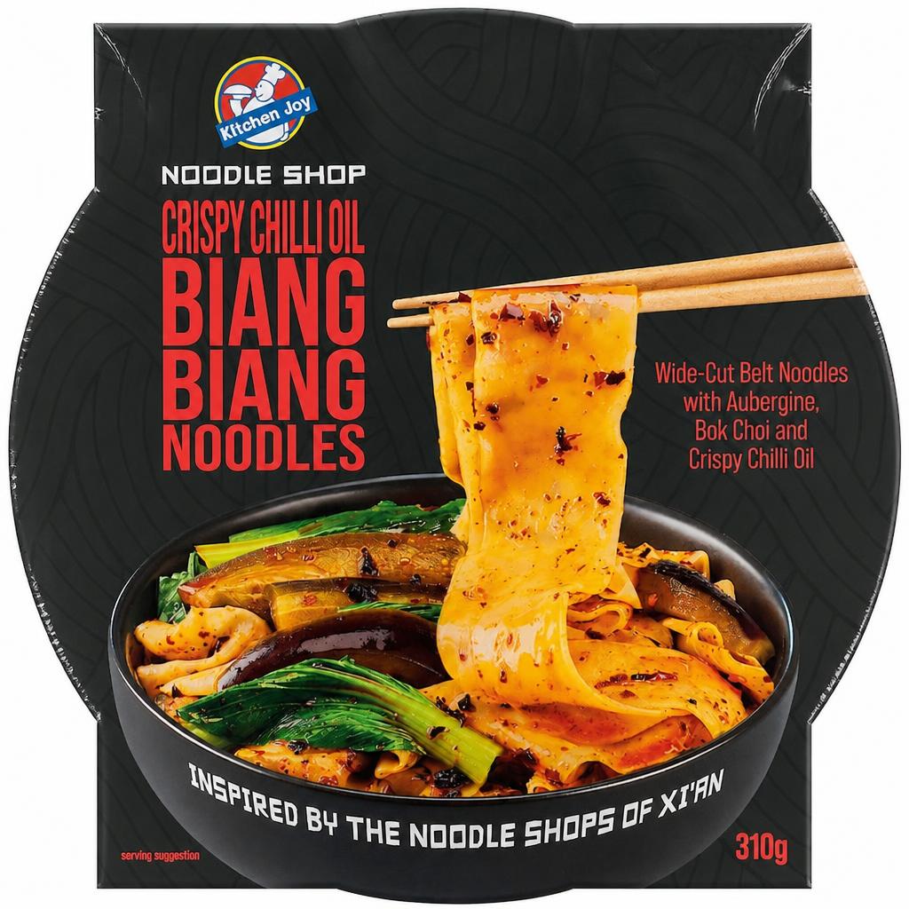 Kitchen Joy Crispy Chilli Oil Biang Biang Noodles 310g