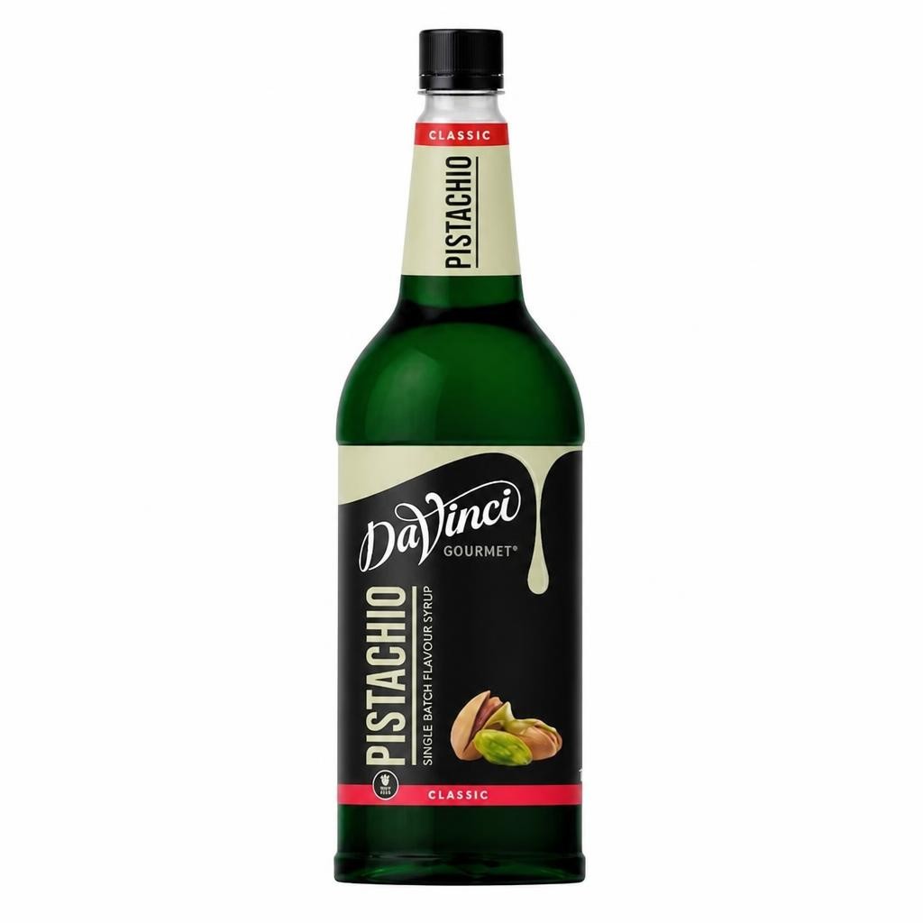 DaVinci Gourmet Pistachio 1L Syrup for Coffee, Cocktails , Desserts, Beverages - (Pack of 1)