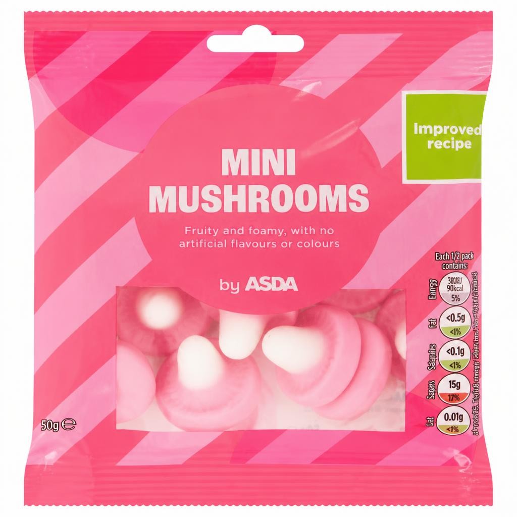ASDA Mini Mushrooms 50g