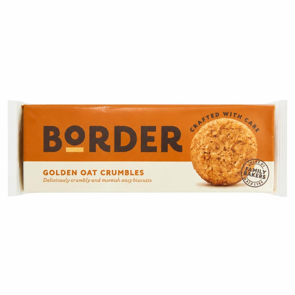 Border Golden Oat Crumbles 135g