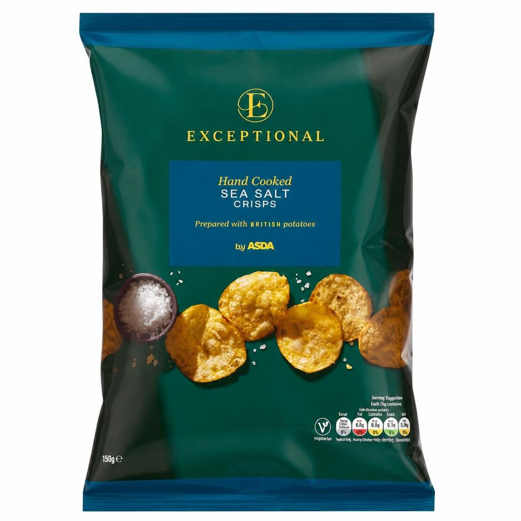 Exceptional by ASDA Exceptional by  Sea Salt Crisps 150g