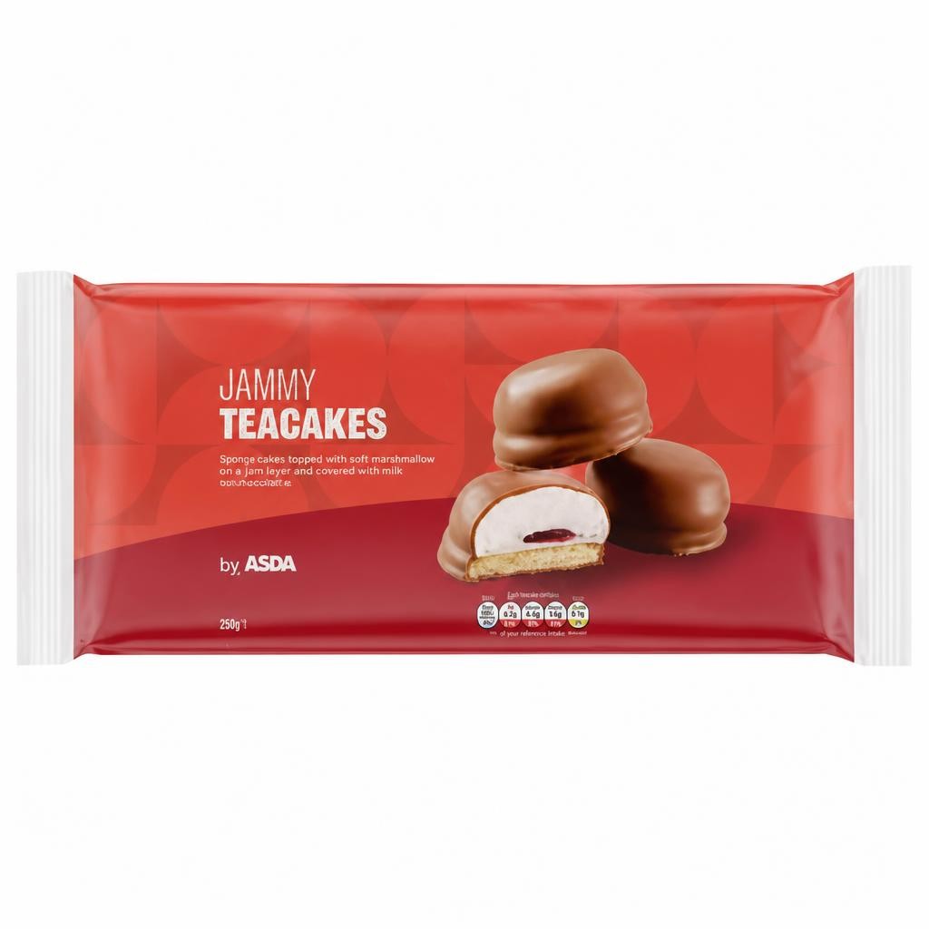 ASDA Jammy Teacakes 138g