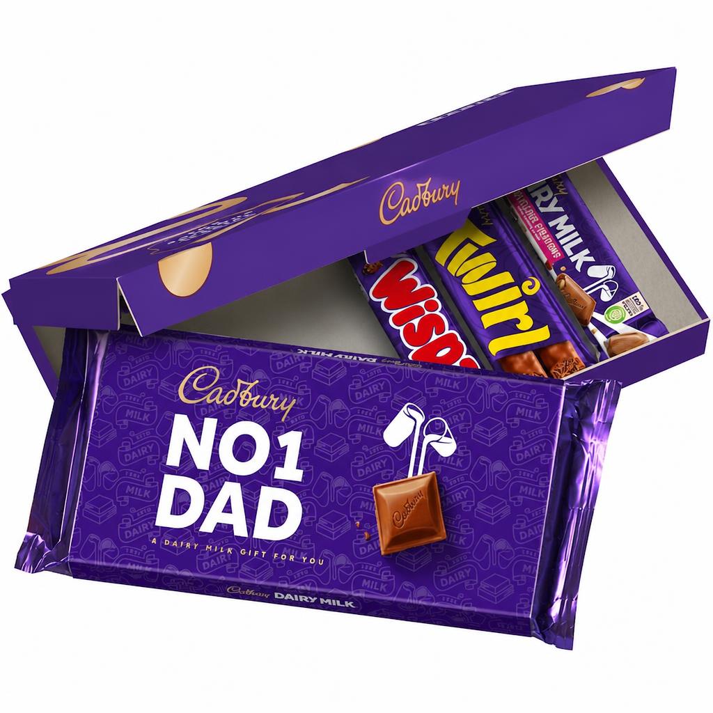 Cadbury No. 1 Dad Letterbox Chocolate Gift