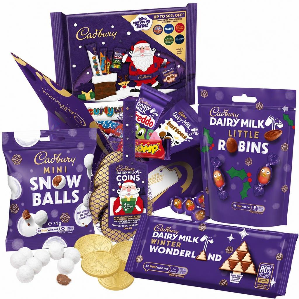 Cadbury Christmas Chocolate Gift