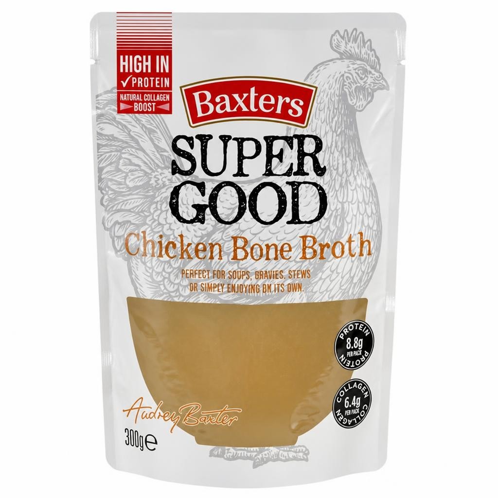 Baxters 300g Super Good Chicken Bone Broth Soup