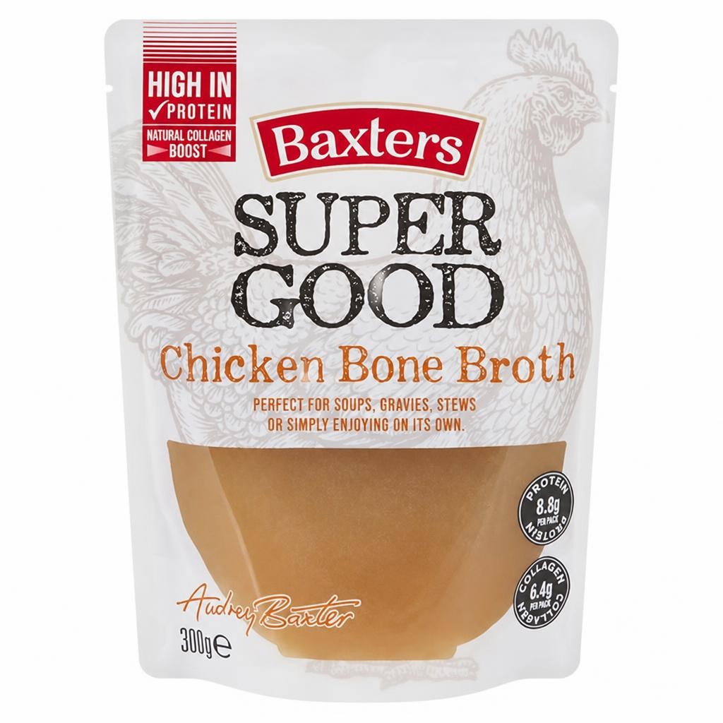 Baxters 300g Super Good Chicken Bone Broth Soup