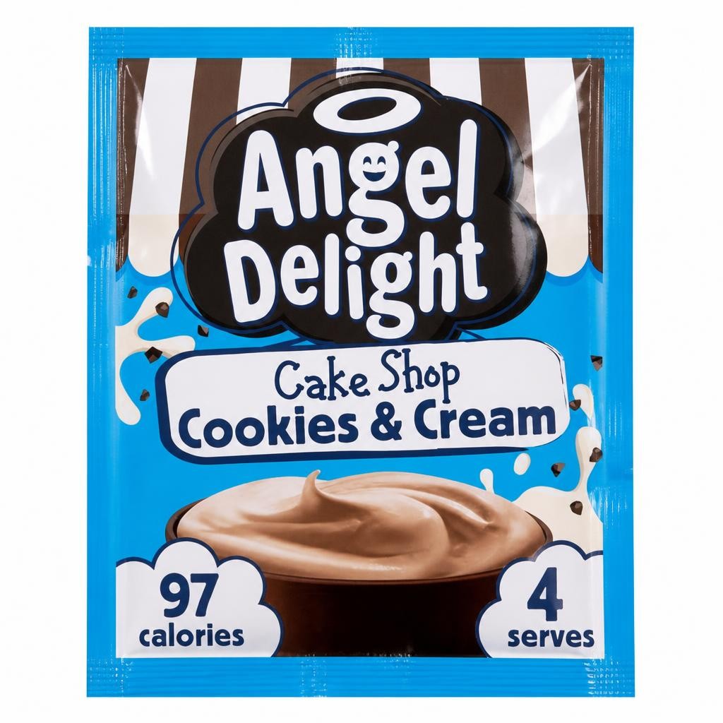Angel Delight 59g Cake Shop Cookies & Cream Flavour Dessert Kit Mix