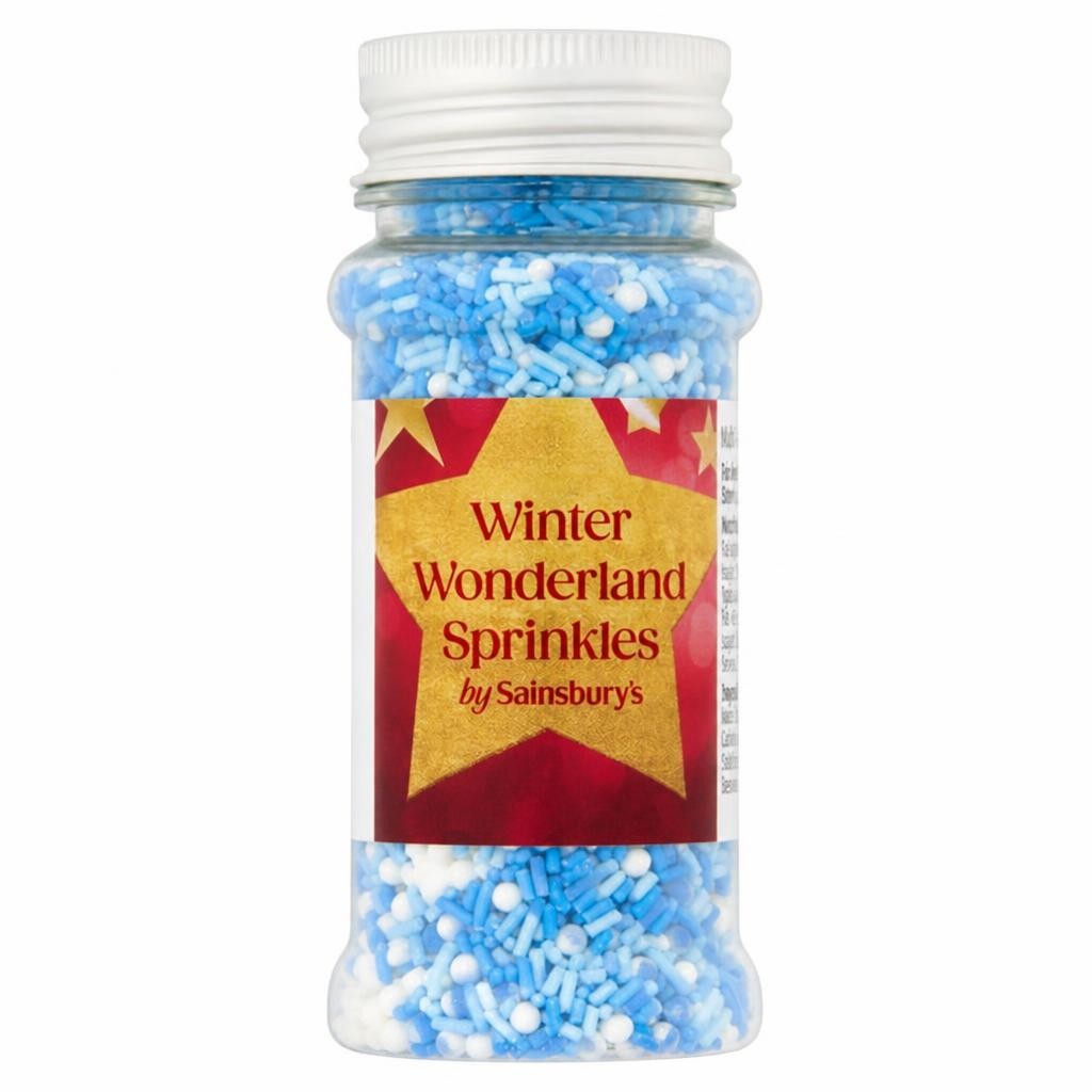 Sainsbury's 65g Winter Wonderland Sprinkles
