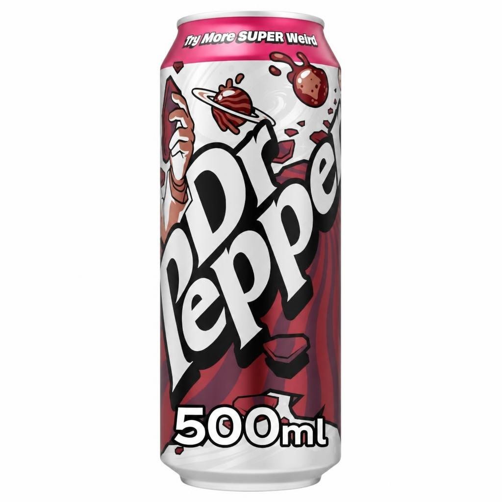 Dr Pepper sparkling fruit flavour soft drink 500ml