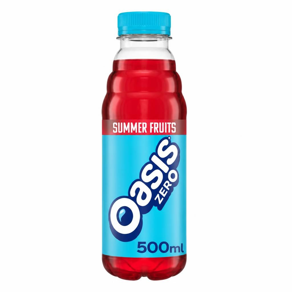 Oasis Summer Fruits No Added Sugar 500ml Bottle