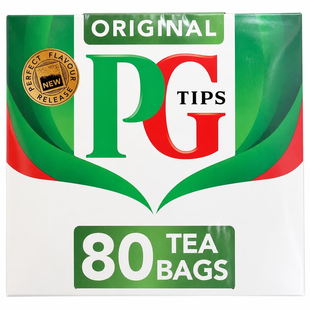 PG Tips Original Black Tea Bags x80