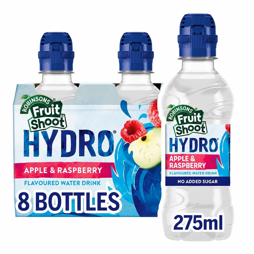 Fruit Shoot Hydro Apple & Raspberry Kids Water Drink 8x275ml