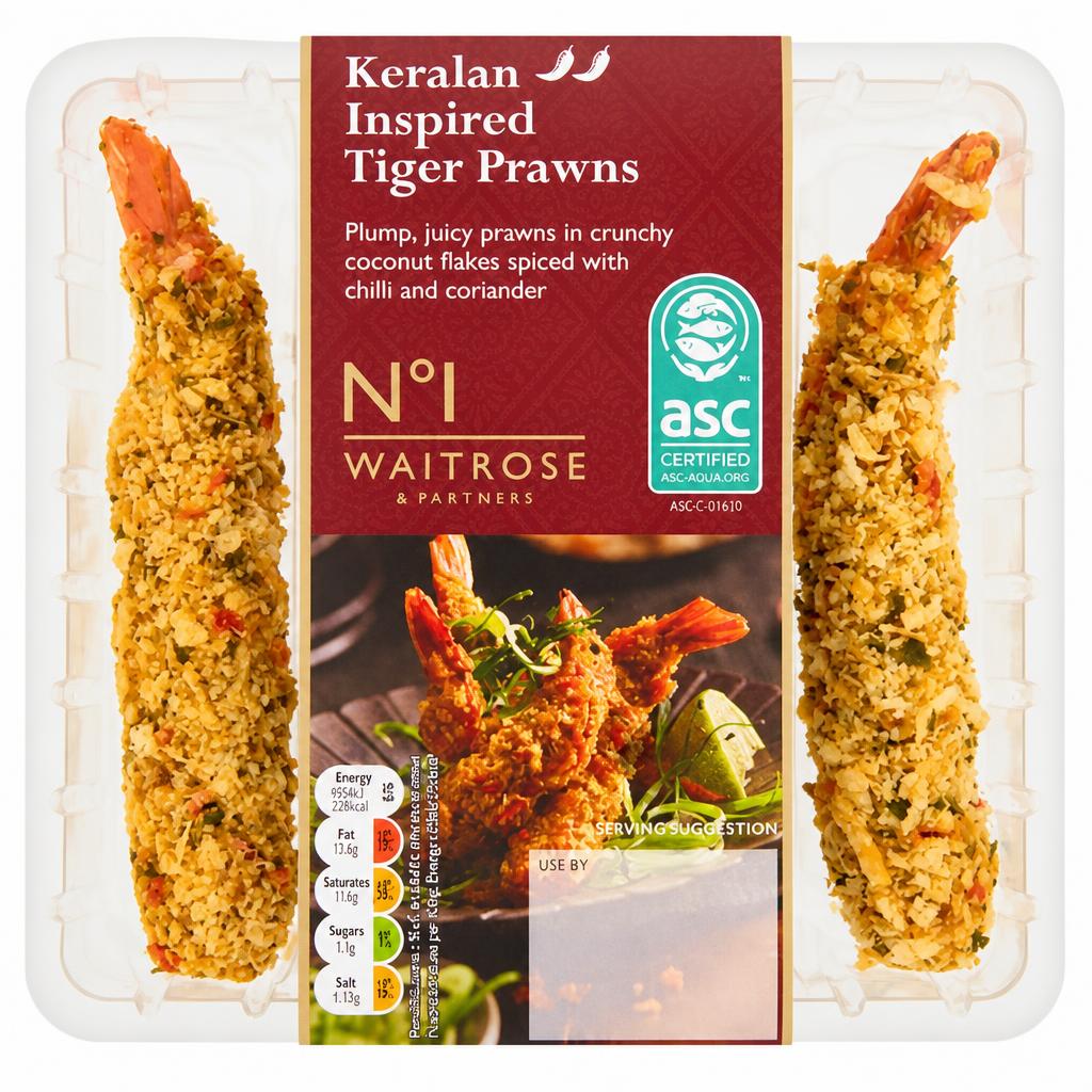 No.1 Keralan Inspired Tiger Prawns