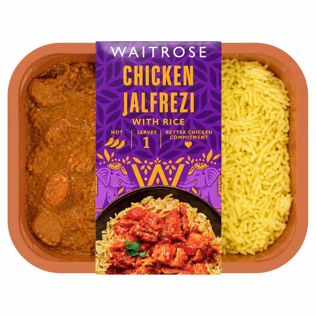 Waitrose Chicken Jalfrezi & Rice