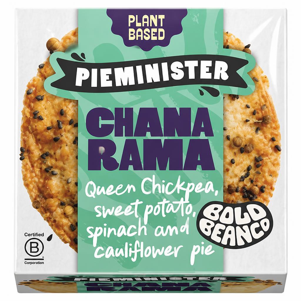 Pieminister Chana Rama Pie with Chickpea, Sweet potato & Cauliflower