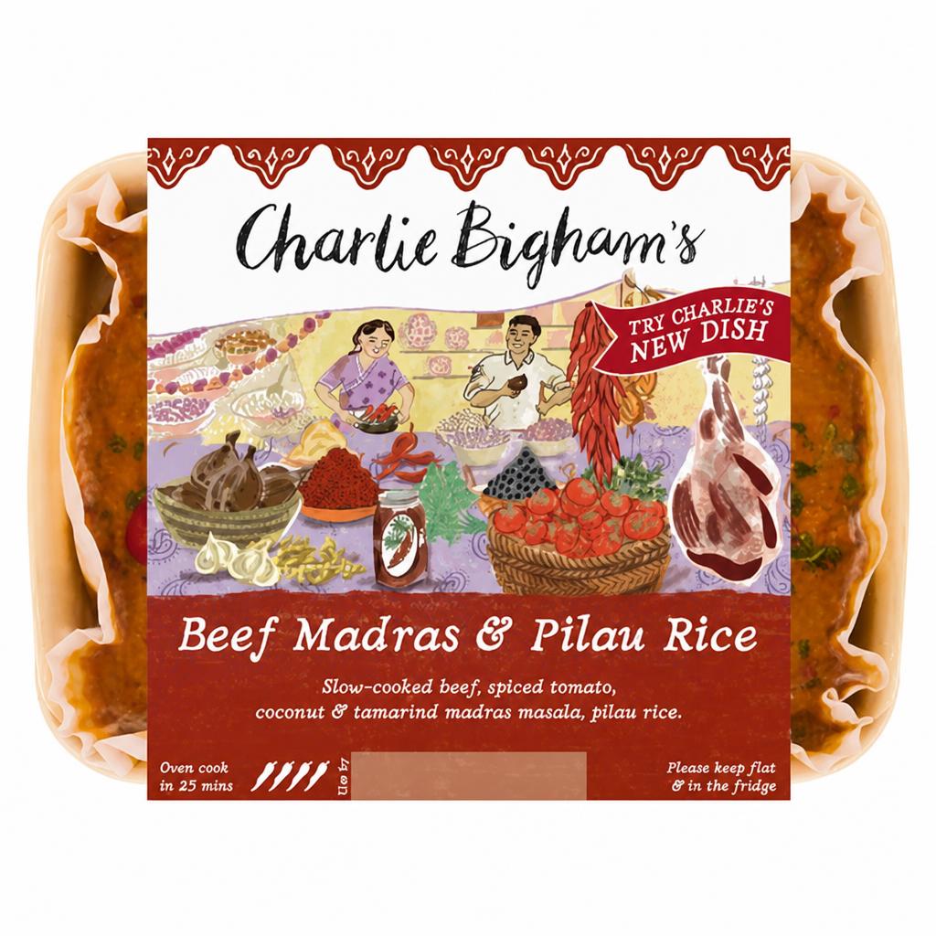 Charlie Bigham's Beef Madras & Pilau Rice